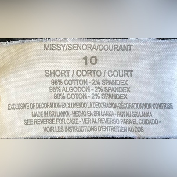 GLORIA VANDERBILT Amanda denim 5 pocket stretchy jeans black size 10 short - Picture 3 of 11